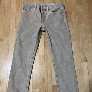 Mens Outerknown SEA Jeans (31x32 Drifter Tan)